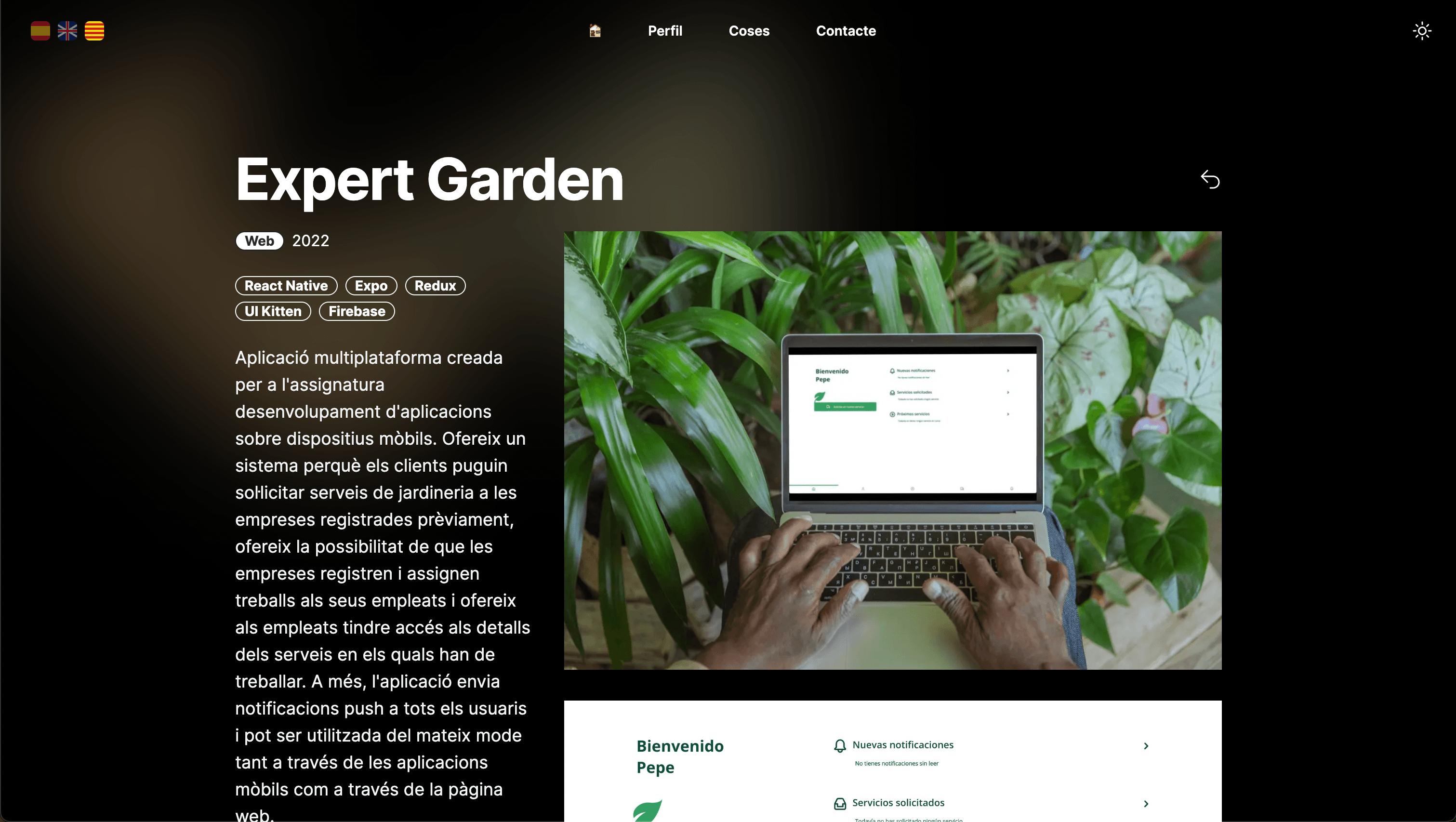 Nueva página personal