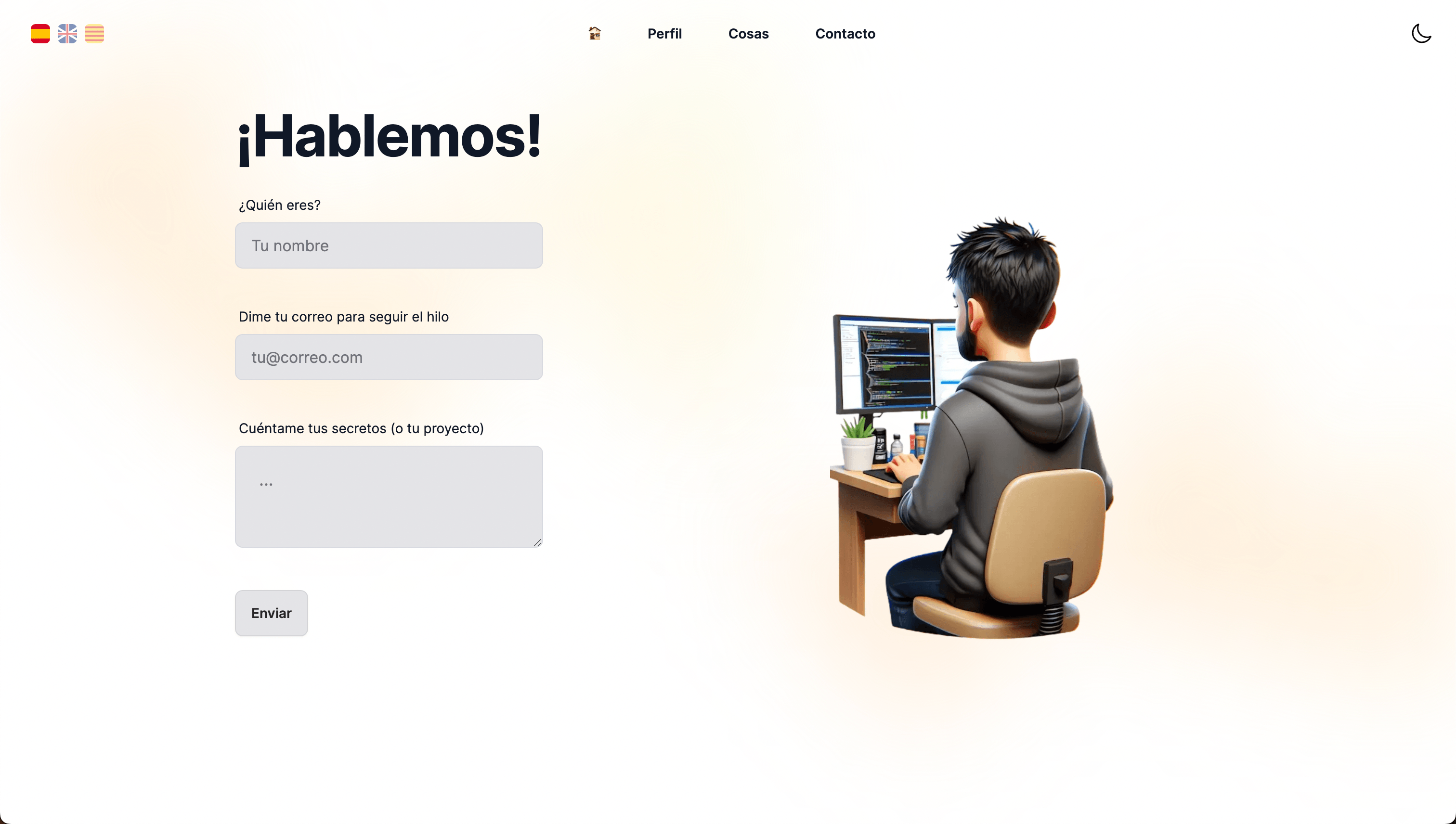 Nueva página personal